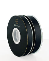 Ribbon - Grosgrain 22mm x 30mtrs Black