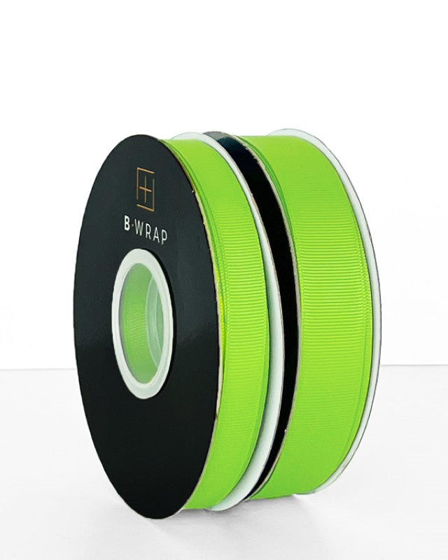 Ribbon - Grosgrain 22mm x 30mtrs Lime