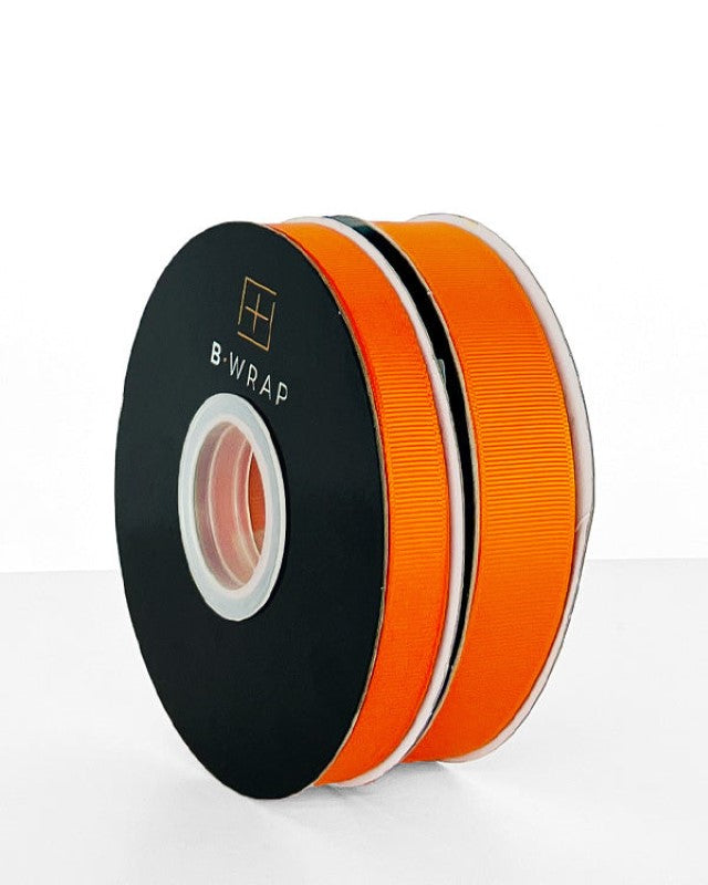 Ribbon - Grosgrain 22mm x 30mtrs Orange