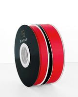 Ribbon - Grosgrain 22mm x 30mtrs Red