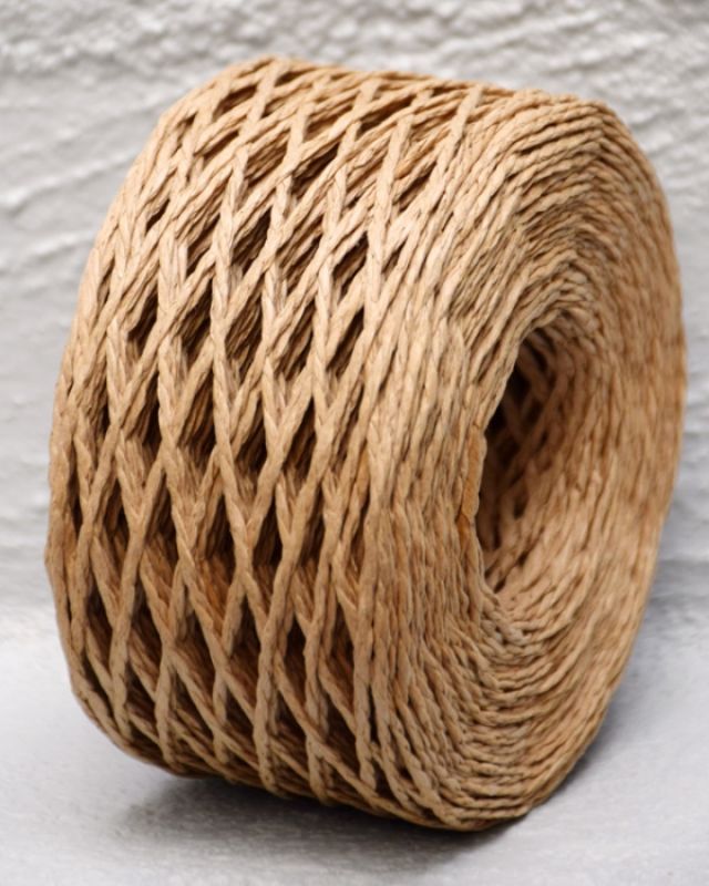 Ribbon - Poly Raffia 5mm X 200mtrs Baby Pink