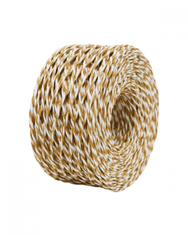 Ribbon - Poly Raffia 5mm X 200mtrs NEW Yellow