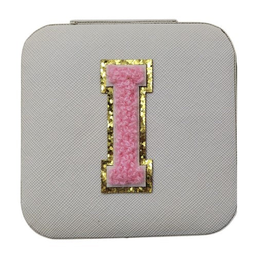Letter  - I White Jewellery Box  (Set of 2)