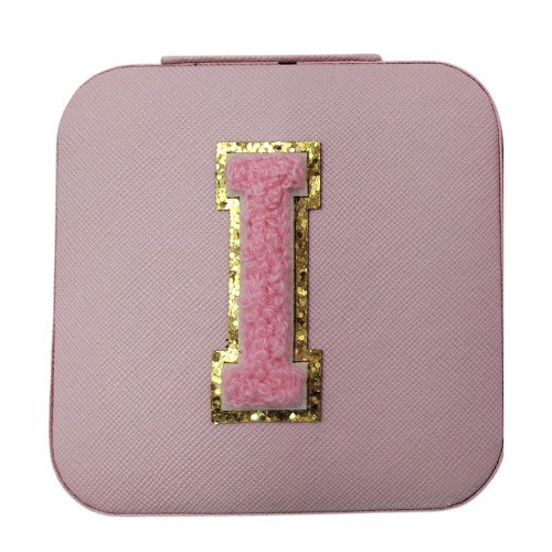 Letter  - I Pink Jewellery Box  (Set of 2)