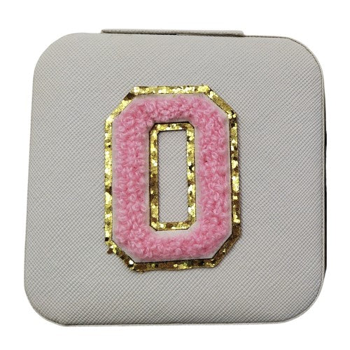 Letter  - O White Jewellery Box  (Set of 2)
