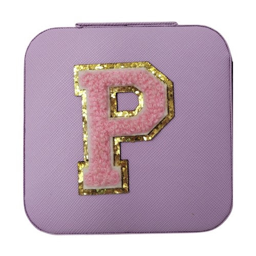 Letter  - P Lavender Jewellery Box  (Set of 2)