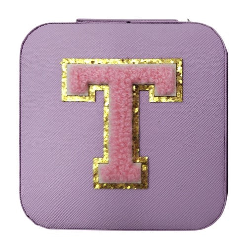Letter  - T Lavender Jewellery Box  (Set of 2)