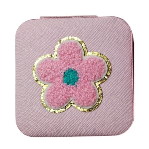 Flower Pink Jewellery Box  (Set of 2)