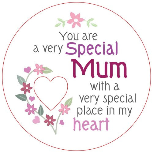 Special Mum Piece of My Heart Magnet  (Set of 2)