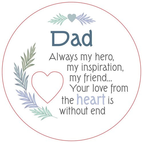 Dad Piece of My Heart Magnet  (Set of 2)