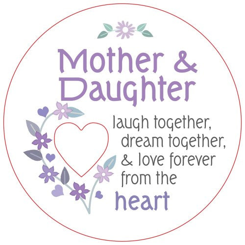 Mother and Daughter Piece of My Heart Magnet  (Set of 2)
