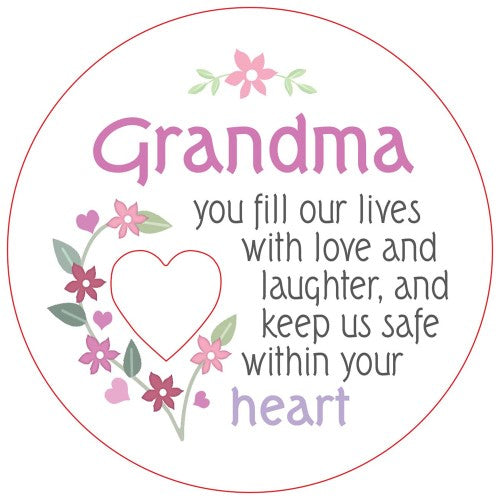 Grandma Piece of My Heart Magnet  (Set of 2)