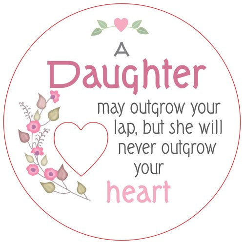 Daughter Piece of My Heart Magnet  (Set of 2)