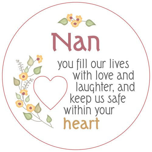 Nan Piece of My Heart Magnet  (Set of 2)