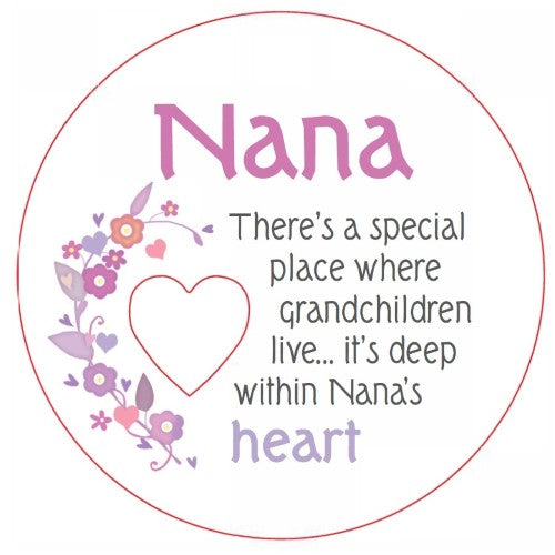 Nana Piece of My Heart Magnet  (Set of 2)