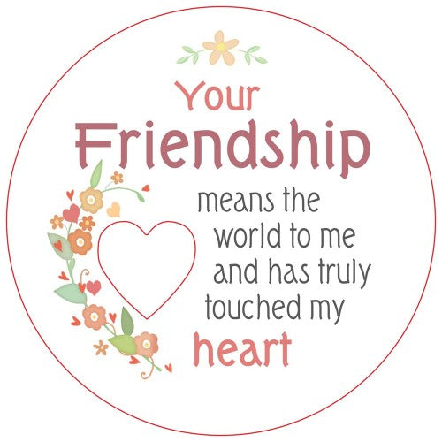 Friendship Piece of My Heart Magnet  (Set of 2)
