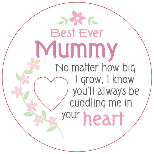 Mummy Piece of My Heart Magnet  (Set of 2)