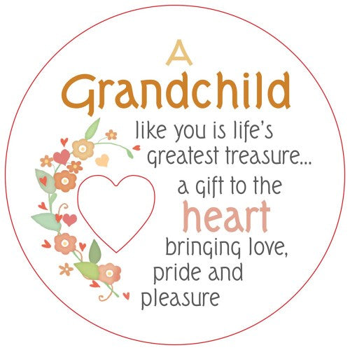 Grandchild Piece of My Heart Magnet  (Set of 2)