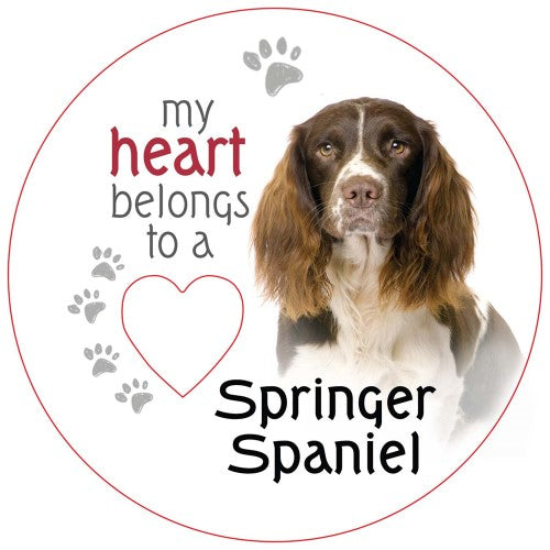 English Springer Spaniel Piece of My Heart Magnet  (Set of 2)