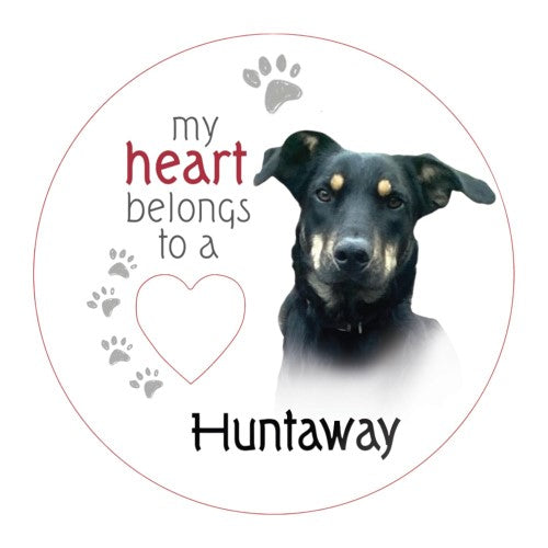 Huntaway Piece of My Heart Magnet  (Set of 2)