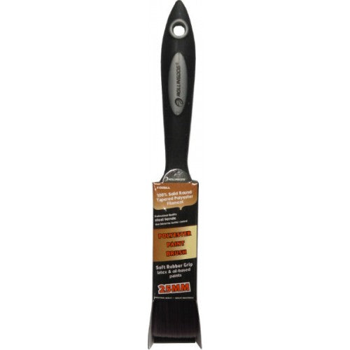 25mm paint brush with soft grip handle, ideal for smooth application on walls, ceilings, and furniture.