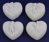 Cherub On Heart Box Set of 24