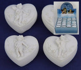 Cherub On Heart Box Set of 24