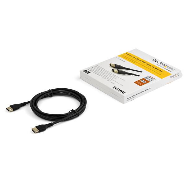 2m Premium High Speed HDMI Cable - 4K 60Hz, 18Gbps, Durable Design with EMI Protection