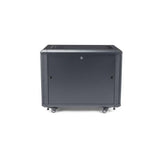 12U 36in Knock-Down Server Rack Cabinet with Casters