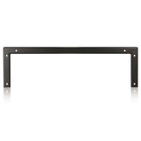 2U 19in Steel Vertical Wall Mount Equipment Rack Bracket