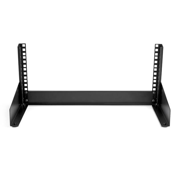 4U Open Frame Desktop Rack - 2 Post Free Standing Rack for A/V & IT Equipment
