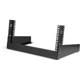 4U Open Frame Desktop Rack - 2 Post Free Standing Rack for A/V & IT Equipment