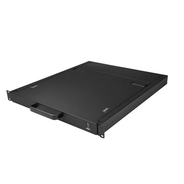 19-inch 1U Single-Port KVM Console for Server Rack - Efficient Server Management Solution