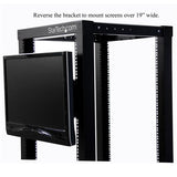 Universal VESA Mounting Bracket for 19in Rack - Supports LCD & Touch Screen Monitors