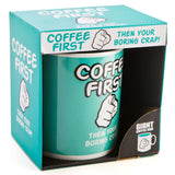 Giant Mug - Coffee First (12.5cm)