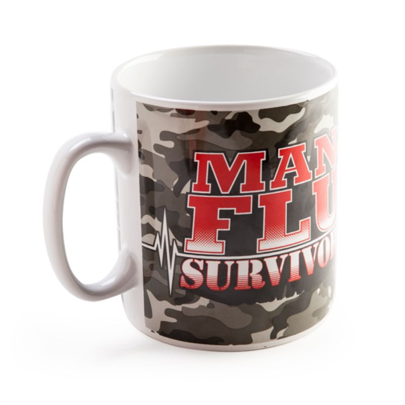 Giant Mug - Man Flu Survivor (12.5cm)