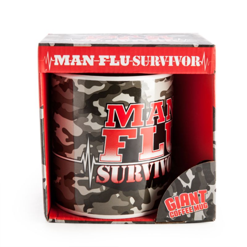 Giant Mug - Man Flu Survivor (12.5cm)