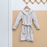 Baksana - Kids Bath Robe - Beige - 8/9