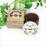 Round Trinket Box - Folk Tui  - Kiwana