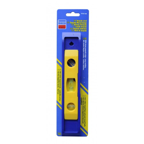 Raco Rt39/143b Torpedo Level with aluminum body, magnetic base, and durable design for precise leveling in various projects.