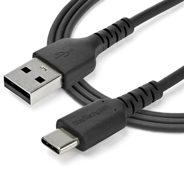 1m USB A to USB C Charging Cable - 60W Durable Aramid Fiber for Fast Charging and Data Transfer