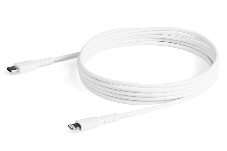 Durable 2m USB C to Lightning Cable - MFi Certified for Fast Charging iPhone & iPad