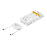 Durable 2m USB C to Lightning Cable - MFi Certified for Fast Charging iPhone & iPad