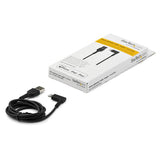 1m USB A to Lightning Cable Durable Right Angle Apple MFI Cord