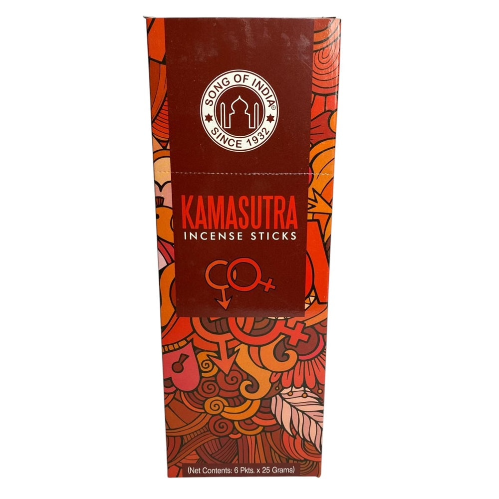 Song of India Kamasutra Incense Sticks 20gm x 6 Pack