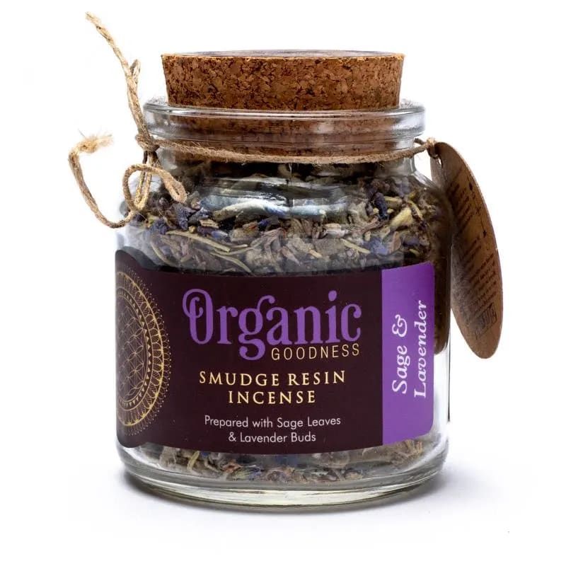 Smudge Resin Sage & Lavender Organic Goodness