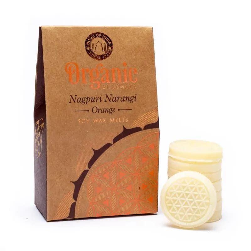 Aroma Oil - Set of 3 Wax Melt Nagpuri Narangi - Orange 40gm Organic Goodness