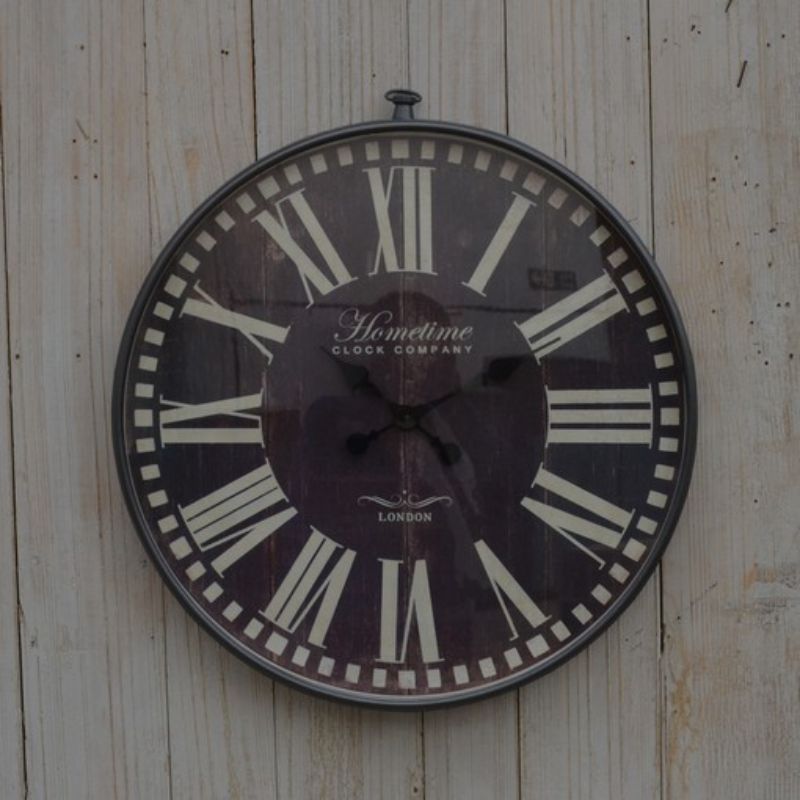 Wall Clock - Black/White