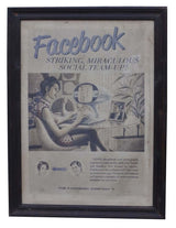Facebook Framed Art