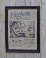 Facebook Framed Art